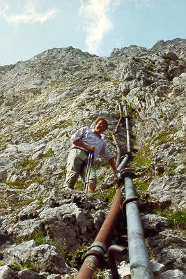 Wasserleitung der Hllentalangerhtte