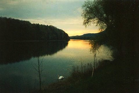 Abendstimmung am Hochrhein