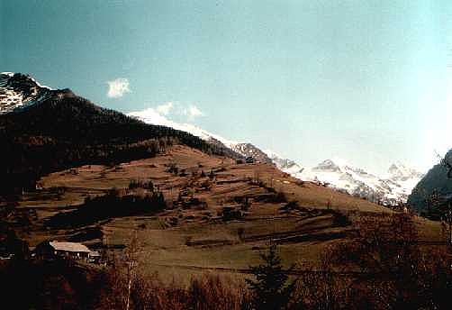 Blauer Himmel in Krnten