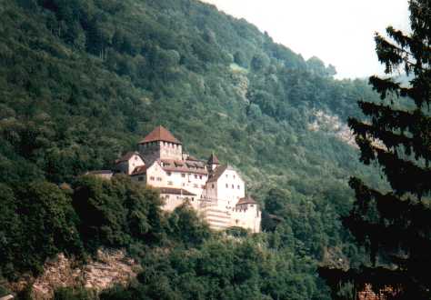 Schloss Vaduz in Liechtenstein