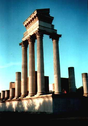 Hafentempel in der Rmerstadt bei Xanten