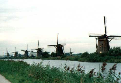 Windmhlen bei Kinderdijk