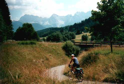 Blick von Gerold aufs Karwendel