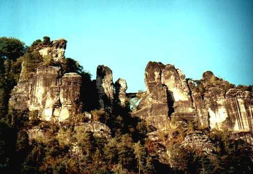 Bastei im Elbsandsteingebirge