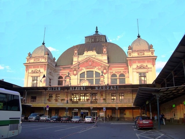 Bahnhof Pilsen