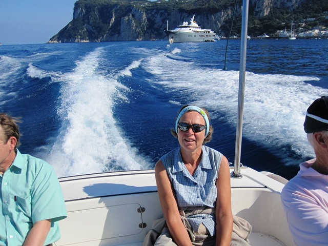 Boot nach Capri
