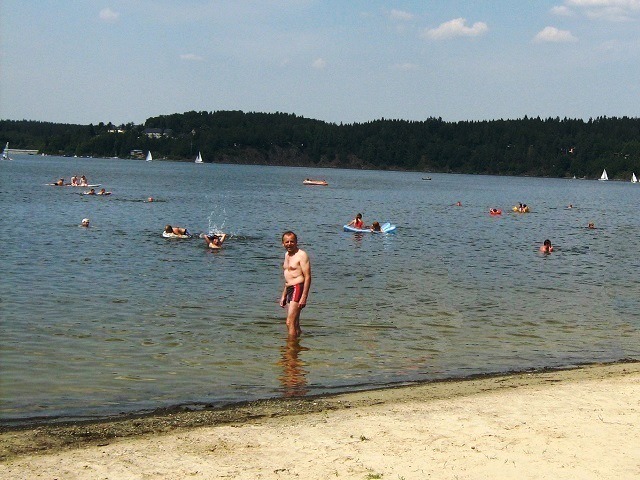 Bad im Bleilochstausee