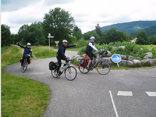 Fahrrad-Kreisverkehr