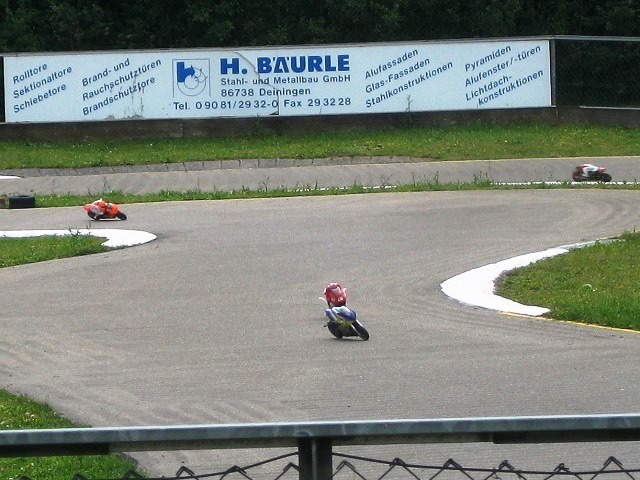 Minibikerennen am "Harburgring"