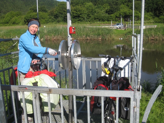 Fahrradseilbahn