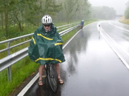 Kurzer Regenschauer