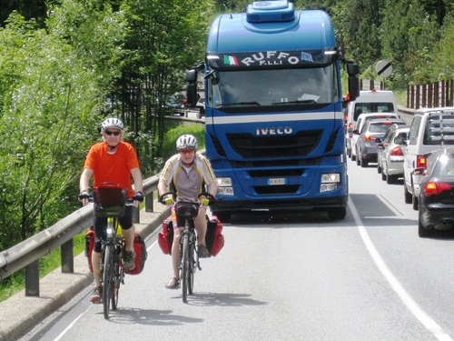 Zum Fernpass hinauf