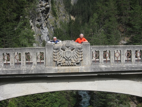 KuK-Brcke in Grenznhe