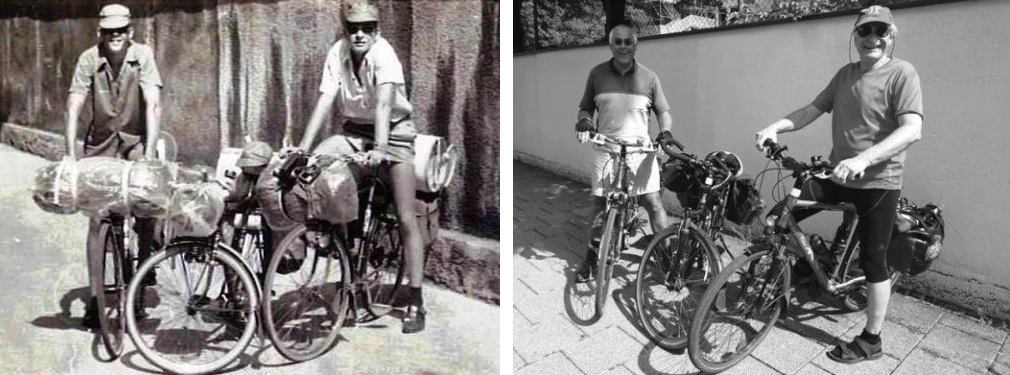 Startfotos 1969 und 2019