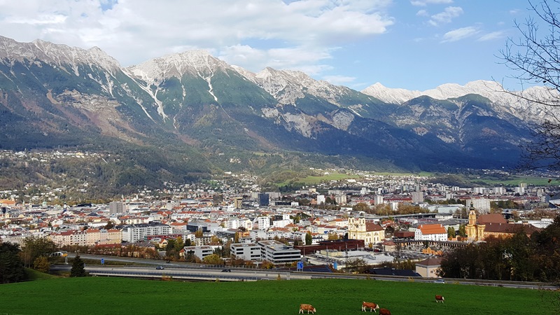 Innsbruck mit Nordkette